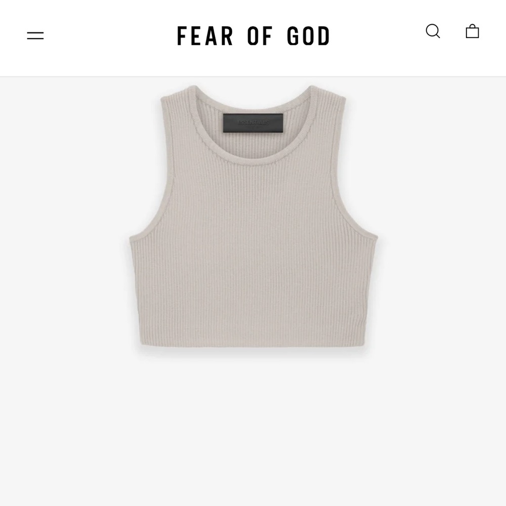 Women's Silver Cloud Sport Tank Top SOLD OUT ON SITE